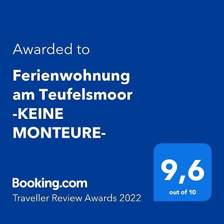 Ferienwohnung Am Teufelsmoor -Keine Monteure- Klein Wehnendorf Luaran gambar